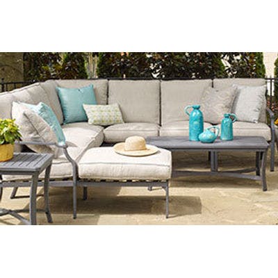 Layout B:  5 Piece Outdoor Sectional