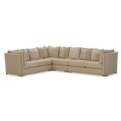 Madison 4 Piece Natural Sectional