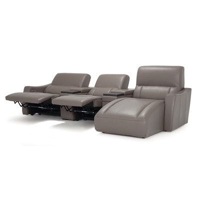 Layout B:  5 Piece Reclining Sectional (Right Facing Chaise)