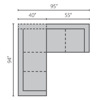 Layout C:  Two Piece Sectional