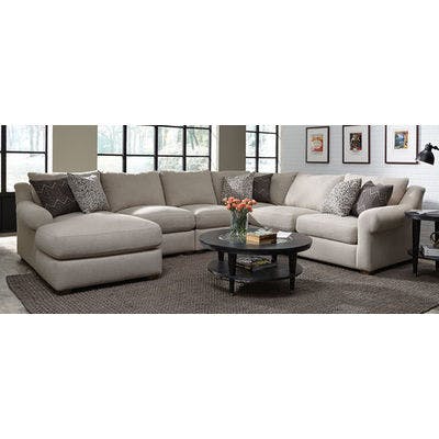 Five Piece Sectional (Left Facing Chaise)