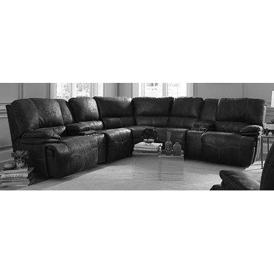 Layout E: Three Piece Sectional (As Shown) 115" x 115"