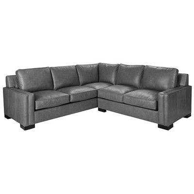 Three Piece All Leather Sectional