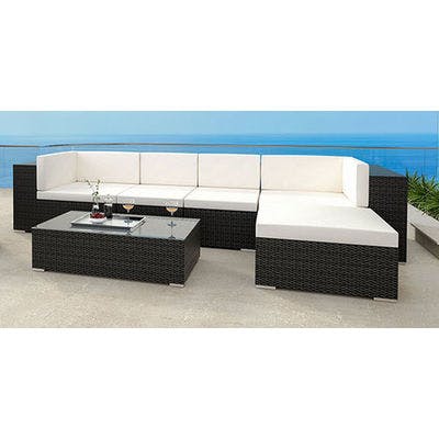 Six Piece Sectional (Includes Cocktail Table)