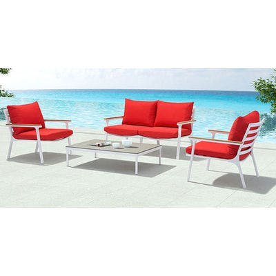 4 Piece Outdoor Living Room Collection