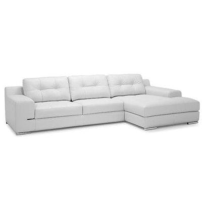 Two Piece All Leather Sectional