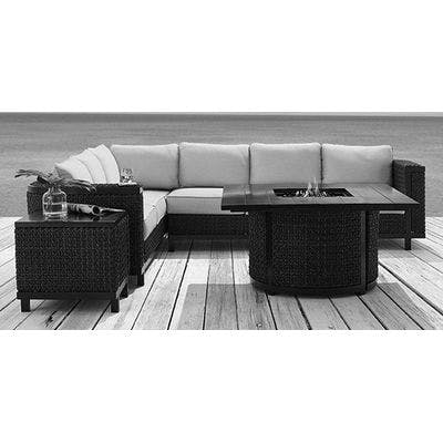 THREE PIECE SECTIONAL AS SHOWN (Tables and Firepit Not Included)