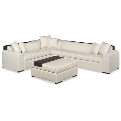 TWO PIECE SECTIONAL (Ottoman Not Included)