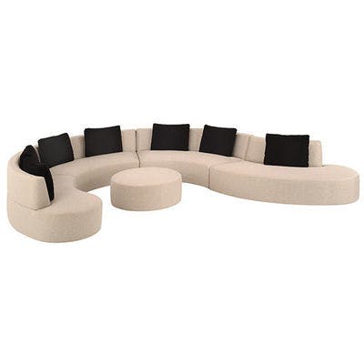 FOUR PIECE SECTIONAL (OTTOMAN NOT INCLUDED)