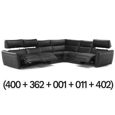 Five Piece Reclining Sectional