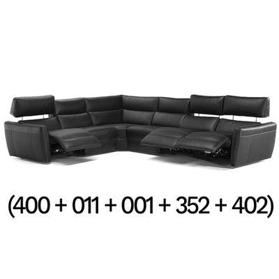 Five Piece Reclining Sectional