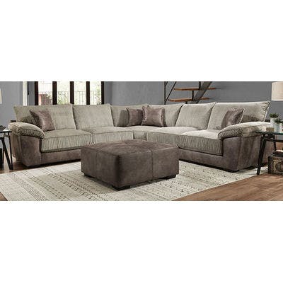 Four Piece Sectional (Includes Ottoman)