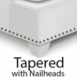 Tapered w/ Nailheads