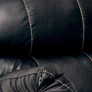 Black Bonded Leather